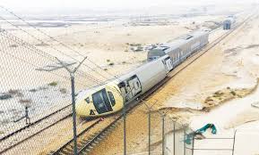 trainderailsneardammamduetoheavyfloods